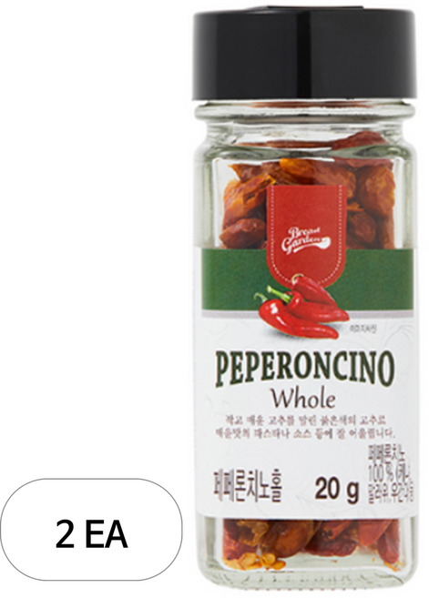 브레드가든 페페로치노 홀, 20g, 2개