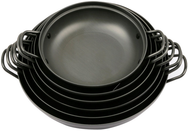 업소용 복전골 경질냄비 전골 감자탕 알루미늄냄비, 30cm, 블랙