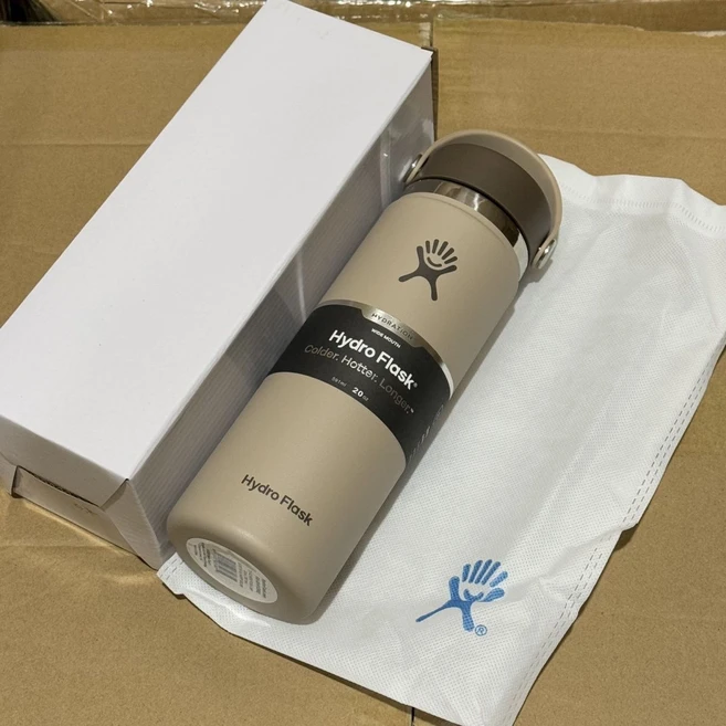 미국 하이드로플라스크 Hydro Flask 텀블러 20oz（600ml）, 카키 - 쿠팡