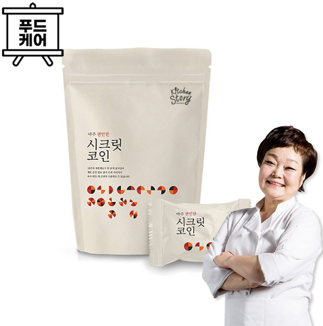 키친스토리 빅마마 이혜정의 시크릿코인 아주 편안한맛, 80g, 5개