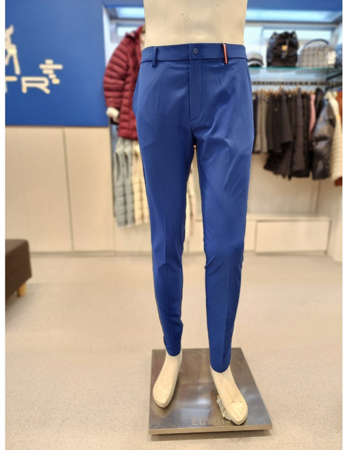 BTR골프 BTP4419MBLU 엔씨엑스코점 골프일상출퇴근 흡습속건 골프일상등산낚시 비티알 남성 봄여름 허리밴딩 흡습속건 냉감 비침방지 기능성 슬림스판 바지