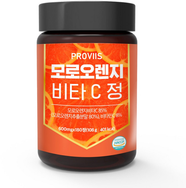 더바른건강 모로오렌지비타C정 180정, 1개