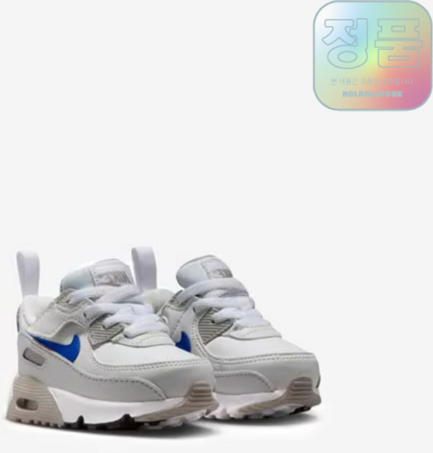 (백화점정품/AS) 나이키 에어맥스 90 이지온 토들러 블루 화이트 그레이 리틀 키즈 베이비 아동신발 주니어 어린이운동화