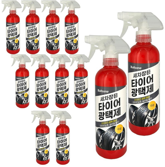 자동차 세차장용 타이어광택제 500ml 12개입, 12개