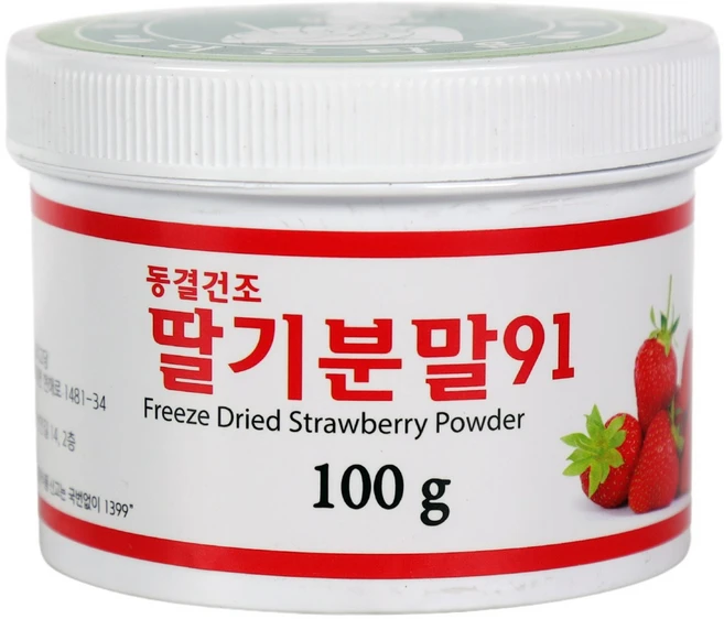 이든 동결건조 딸기분말 100g, 1개 - 쿠팡