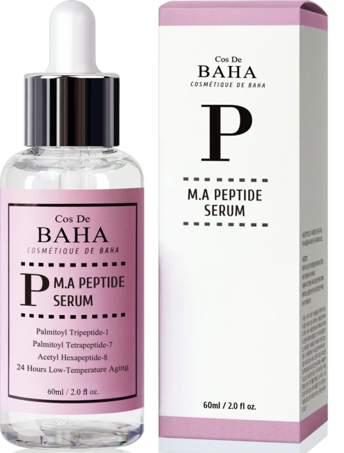 코스드바하 P 펩타이드 피부 주름 미백 기능성 세럼 얼굴 탄력 앰플 30ml 60ml, 1개 - 쿠팡