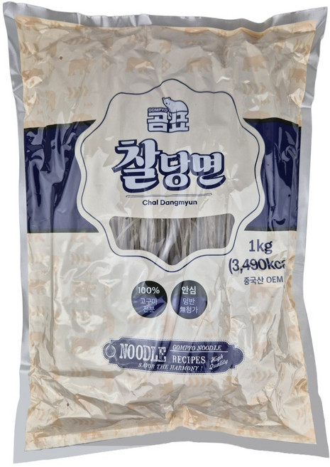 곰표 찰당면 1kg, 1개