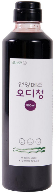 수제 과일 오디청 500ml (국내산100%), 1개입, 1개