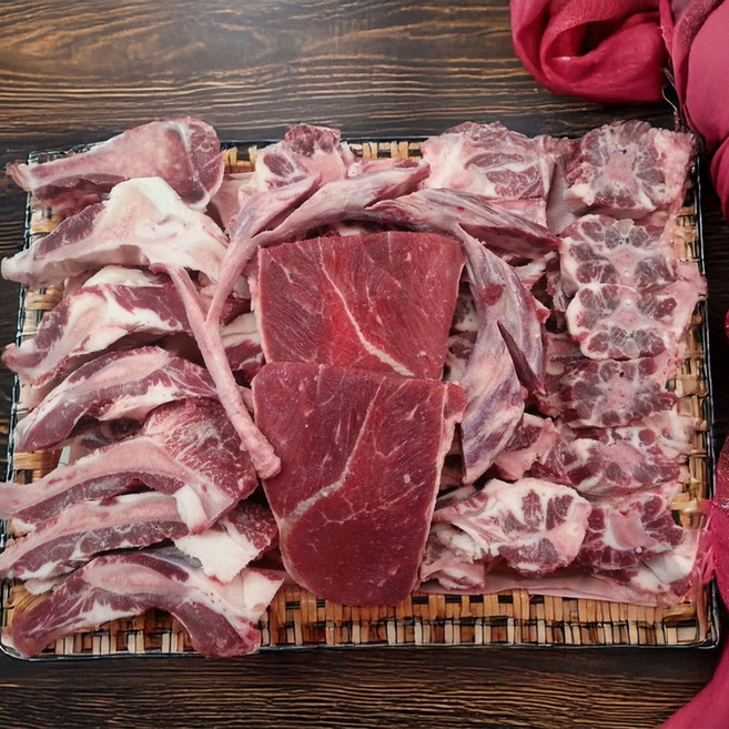 [마장동한우] 투뿔한우 소꼬리 몸보신세트 15kg, 1세트