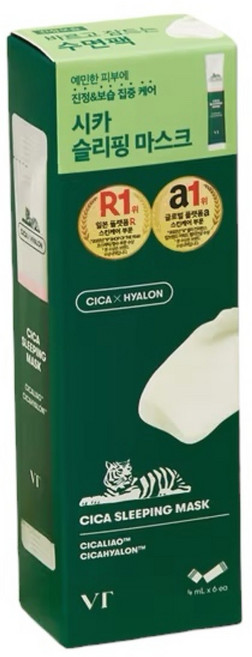 VT 시카 슬리핑 마스크 1박스(6EA) 4미리 * 6p 1박스 제품!!, 4ml, 54개