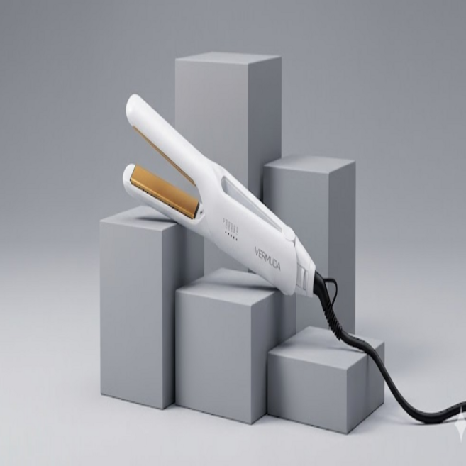 버뮤다 올리고 뿌리 고데기, 펄화이트, VM-OLG1