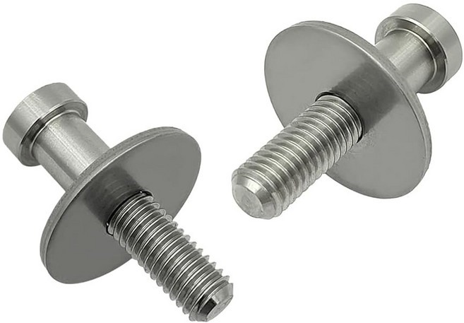 부리보아오 도어 래치 스트라이커 페어 쉐보레 카마로 노바 S10 파이어버드 1970 1992용 8149 스테인리스 스틸 키트 교체