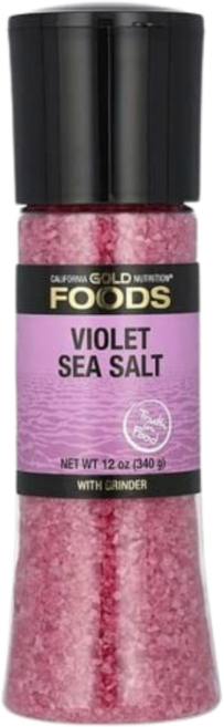 캘리포니아골드뉴트리션 지중해 바다 소금 보라색 340g 씨솔트 천일염, 1개