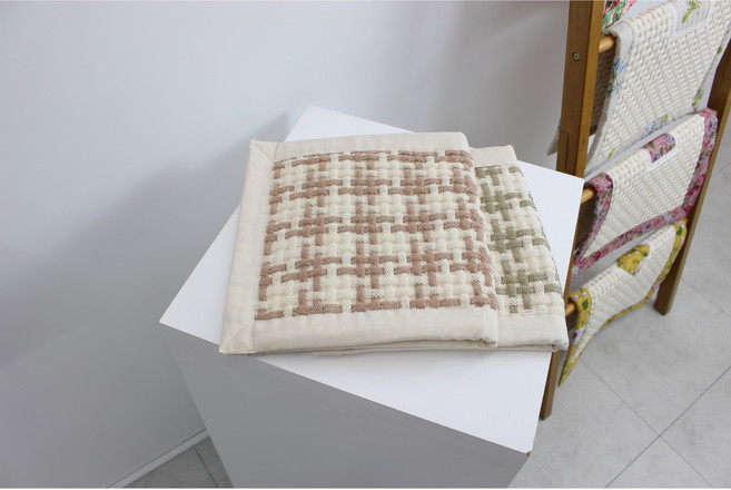 국내제작 푹신푹신한 가마니 발매트 도톰한 양면 삶아쓰는 미니 기본 욕실매트 친환경, 미니(그린)