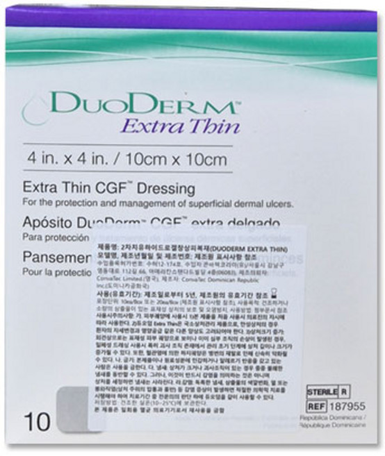 듀오덤 엑스트라 씬 (10cm x 10cm 10매), 1개, 10개입