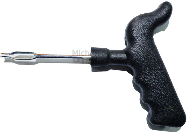 타이어 펑크 바늘 송곳 미제 빵꾸패치 지렁이 끈끈이 수리씰, 선택8 : 중국산 3인치 손잡이 바늘 1ea, 1개