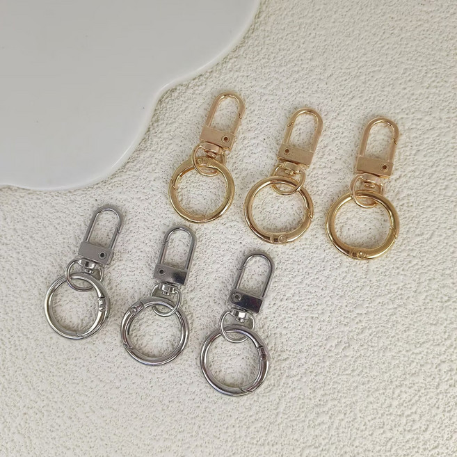 열쇠고리 키링고리 10pcs, 1개, 오픈 고리 혼합