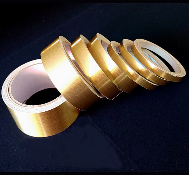 거울시트지 반사필름 거울녹 보수테이프, 거울접착띠시트지 골드헤어라인