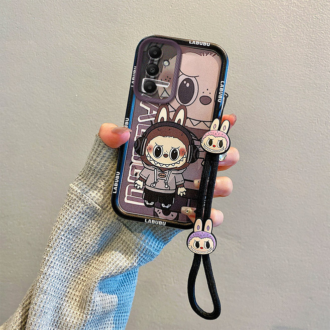 나무나라 갤럭시A25 A24 A23 A22 캐릭터 스트랩 젤리 케이스 CY274