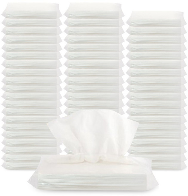 협진티슈 미소 리필용 미용티슈 리필티슈, 60개, 100매입