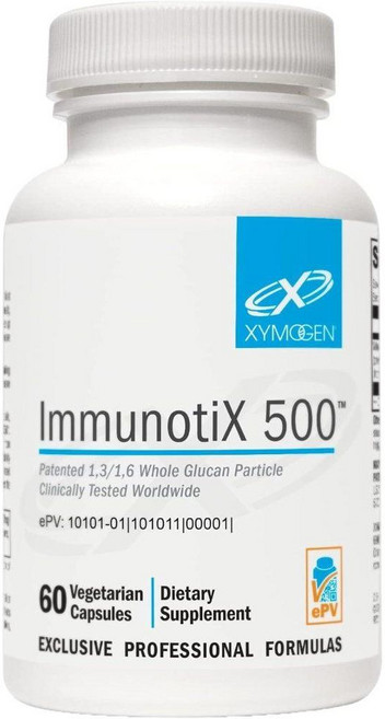 XYMOGEN 자이모겐 웰뮨 500mg 단일 베타글루칸 맥주효모 60캡슐, 1개