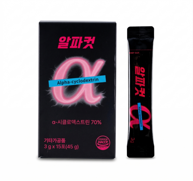 알파CD 알파컷 알파시클로덱스트린 알파씨디, 1개, 15회분