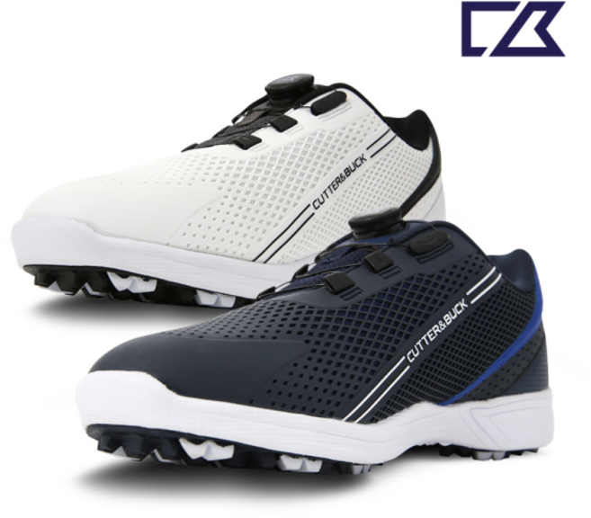 커터앤벅 시즌특가커터앤벅 남성 다이얼 고무성형 골프화-CBM3AGS387