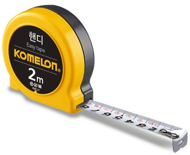 코메론 핸디 줄자 2m x 13mm KMC-21, 1개