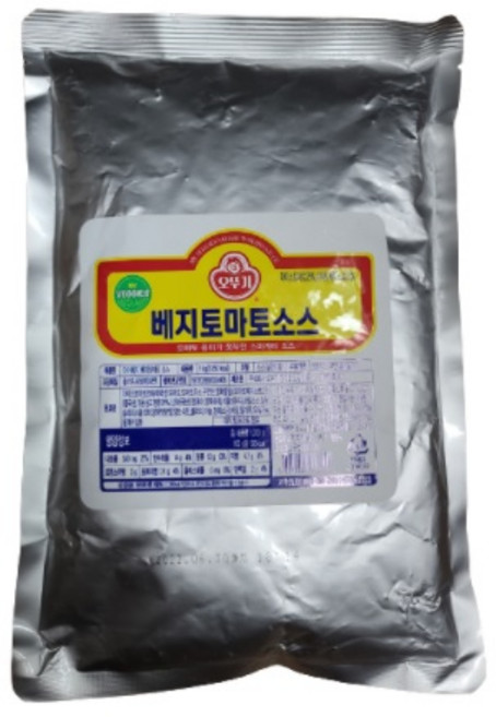오뚜기 베지 토마토 소스 1kg 비건 채식 주의 vegetarian 스파게티 소스 마이베지, 베지토마토소스1kg, 1개