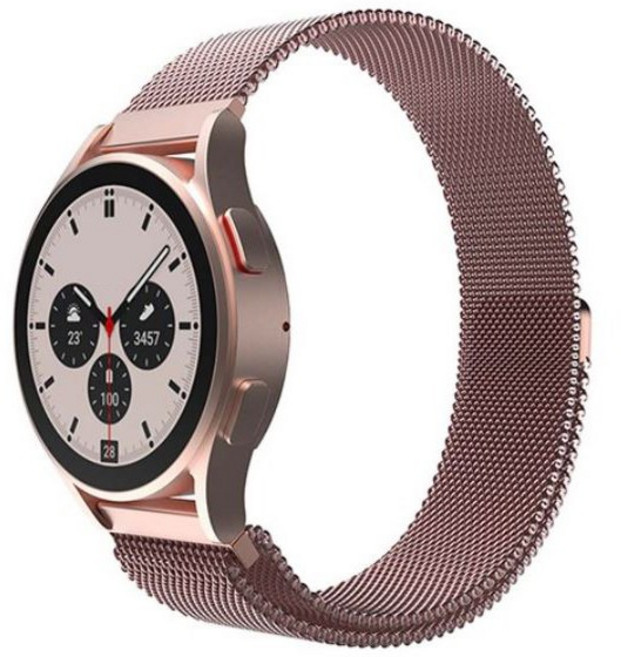 소울랜드 갤럭시워치 호환 마그네틱 스트랩, 로즈레드, 1개