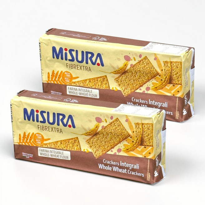 미주라 통밀 크래커, 385g, 2개