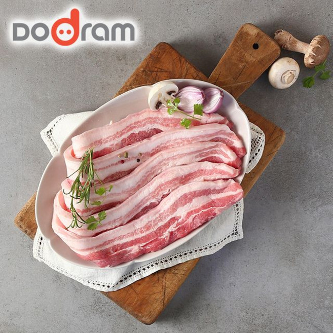 도드람한돈 냉장 오겹살 구이용, 1개, 500g