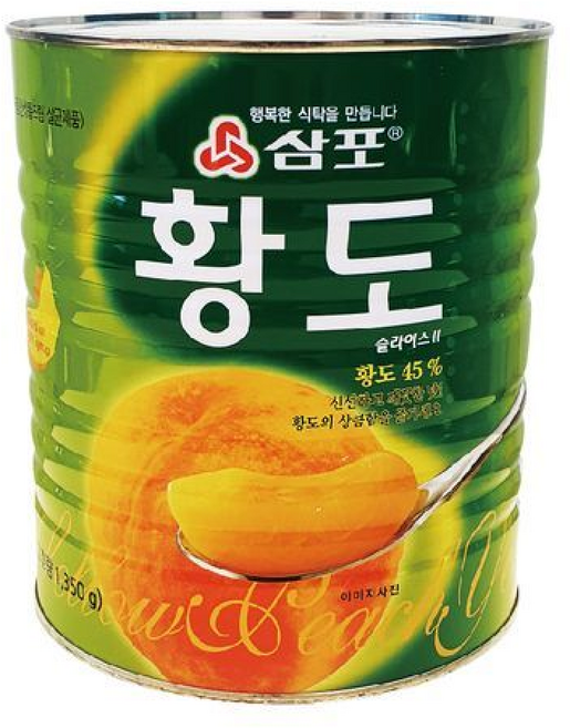 랜선N마트 삼포 슬라이스 황도 (), 6개, 3kg