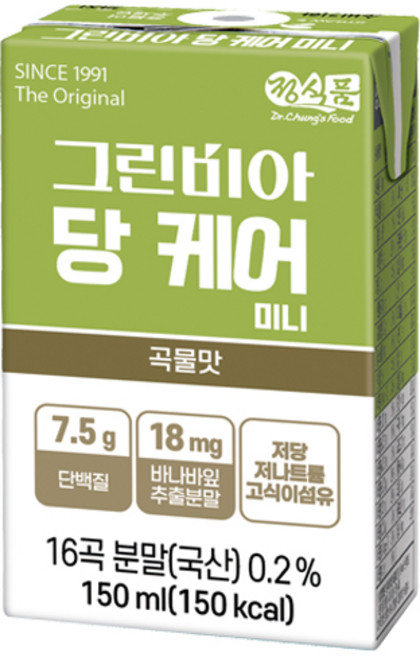 그린비아 당케어 미니, 36개, 150ml