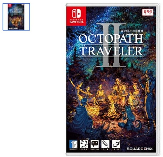 닌텐도 SWITCH 옥토패스 트래블러 2 한글판 점식발매 중고
