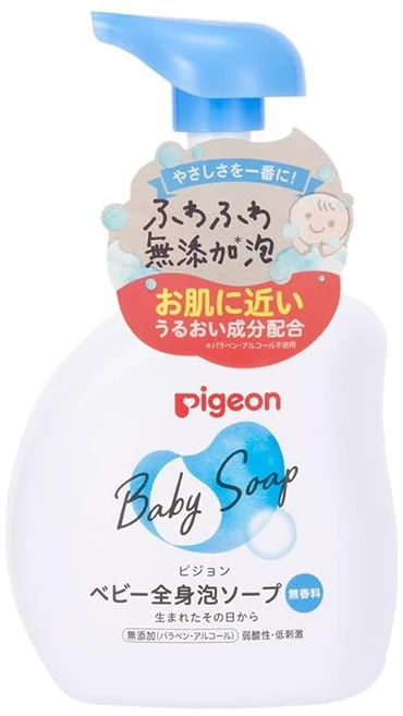 피죤 Pigeon 베이비 전신 거품 비누 500ml, 1개 - 쿠팡