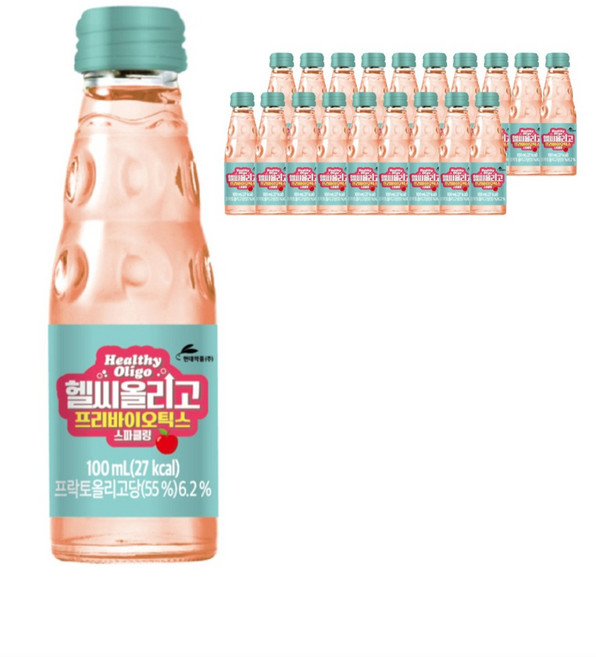 헬씨올리고 프리바이오틱스 스파클링 음료, 100ml