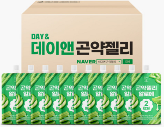 데이앤 곤약젤리 알로에 150g, 5세트