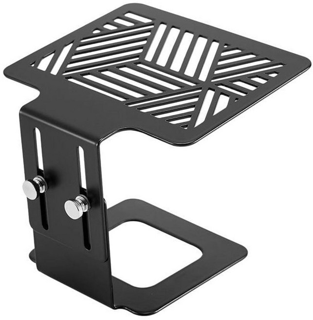 커피 저울 높이조절 받침대 머신 샷잔 거치대, 1개, 블랙