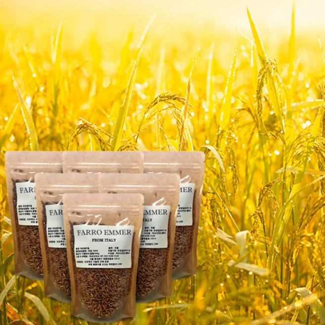 [파로인허브]건강곡물 파로 엠머밀 300g x 6봉, 없음