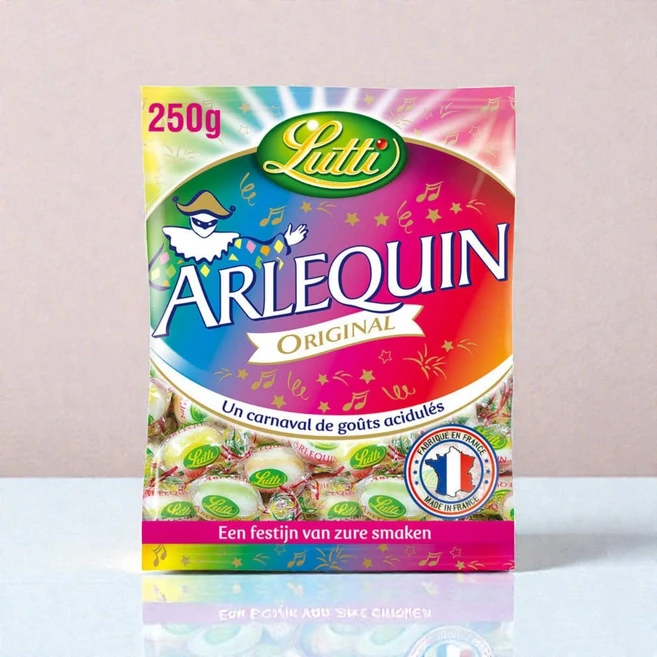 Lutti Arlequin 루띠 아를르퀸 오리지널 캔디 250g 6팩, 3개 - 쿠팡