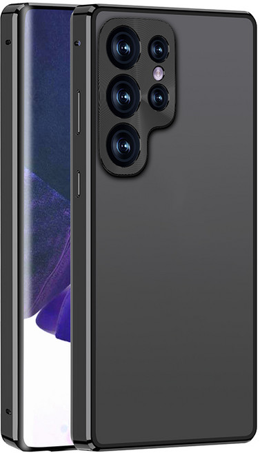 YINUO 겔럭시 S24울트라 양면강화유리 마그네틱 자동흡착 magsafe 케이스 적용