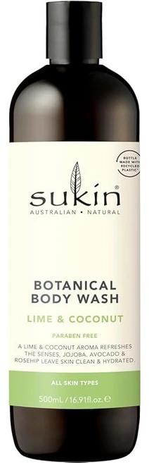 Sukin 스킨 스킨 스킨 보타니컬 바디워시 라임&코코넛 바디워시 500밀리리터 x 1 - 쿠팡