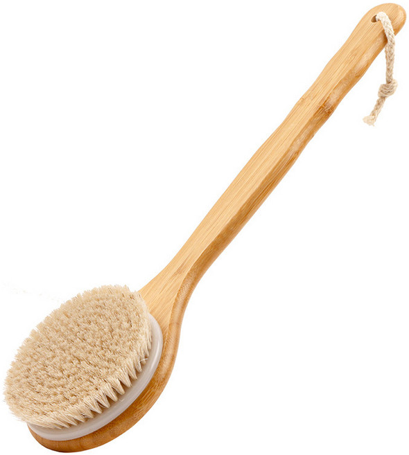 투데이리빙 와이드 미세모 바디 브러쉬 샤워 목욕 목욕솔 등밀이솔 등브러쉬 샤워솔 클렌징, 1개, 1개입, R89192Y(우드