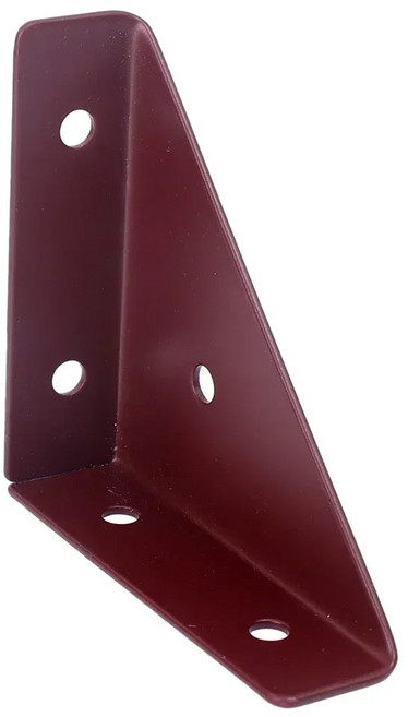 1/5Pcs 직각 브래킷 스테인레스 스틸 가구 공동 선반 하웨어 L 모양의 지원 홀더를, Coffee, S (5.5X3.8cm), 1개