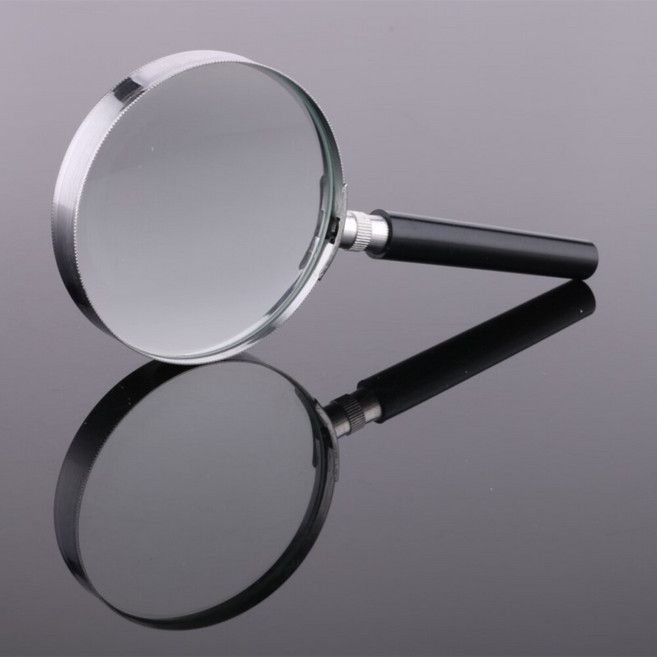 클로즈바이 대형 손잡이 돋보기, 1개, 114mm