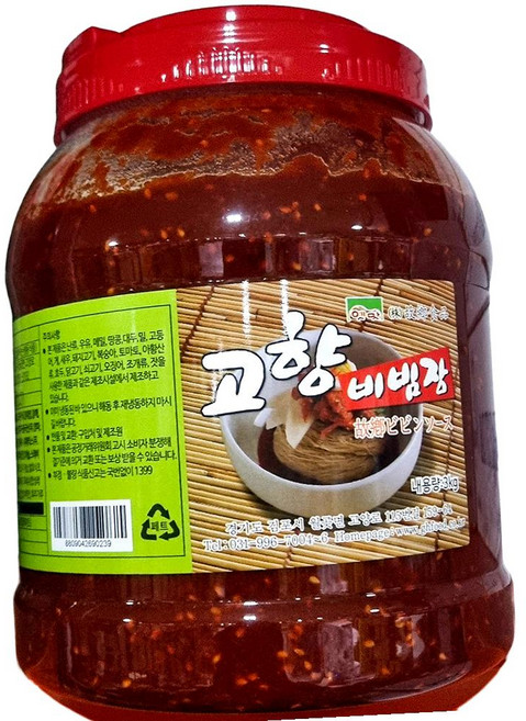 고향 비빔장 3kg 양념, 1개