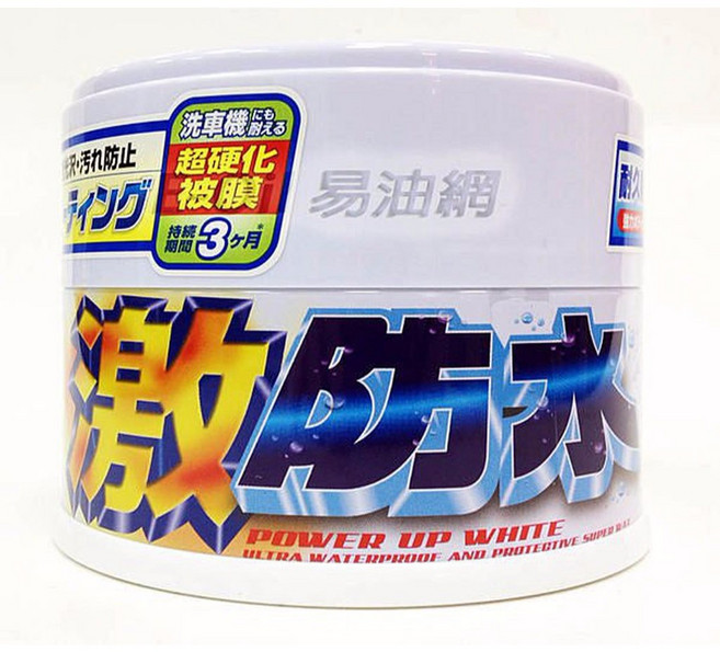 SOFT99 激防水蠟 白色車用, 1個