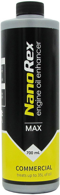 [나노렉스] 맥스 중장비 대형차 엔진오일첨가제 엔진코팅제 700ml (엔진오일35L 이하), 1개, 공용