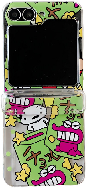 아펙시움 휴대폰 케이스 카드 수납 갤럭시 z플립7 z플립3 z플립4 z플립5 z플립6 힌지보호 큐티 악어 핸드폰케이스